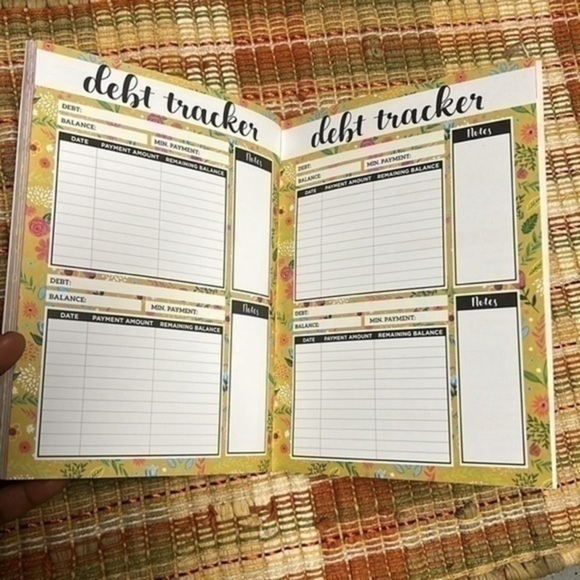 BUDGET Planner Financial‎ Organizer Expense Tracker Monthly Yearly _ Undated - Picture 9 of 11